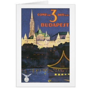 Budapest Vintage Reiseplan