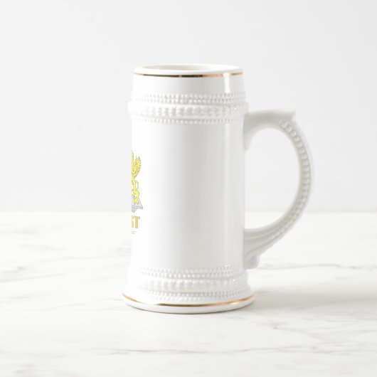 Budapester COA Bierglas (Rechts)