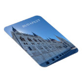 Budapester Gebäude des Parlaments naher Ansichtsma Magnet (Rechte Seite)