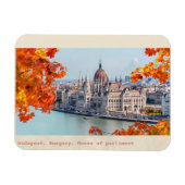 Budapester hungriges Vintages Parlament Magnet (Horizontal)