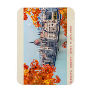Budapester hungriges Vintages Parlament Magnet