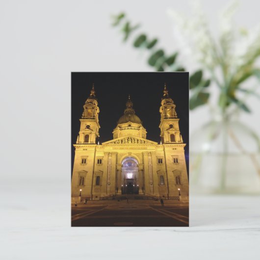 Budapester Kathedrale Postkarte (Stehend Vorderseite)