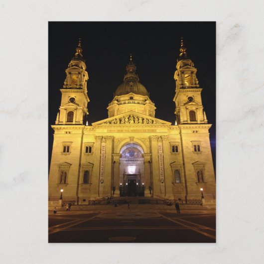 Budapester Kathedrale Postkarte (Vorderseite)