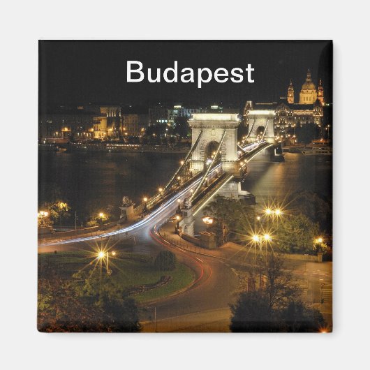 Budapester Nacht Magnet (Vorne)