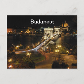 Budapester Nacht Postkarte