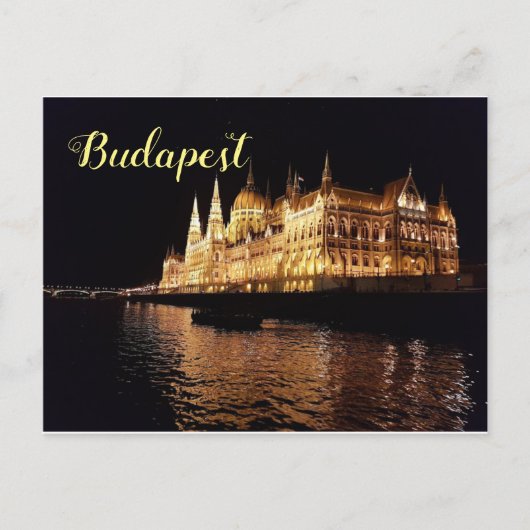 Budapester Postkarte (Vorderseite)