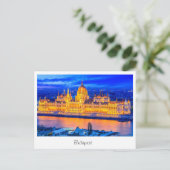 Budapester Postkarte (Stehend Vorderseite)