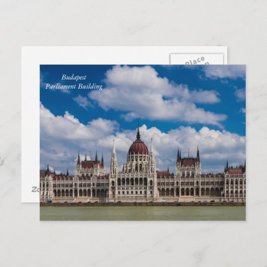 Budapester Postkarte (Vorne/Hinten)