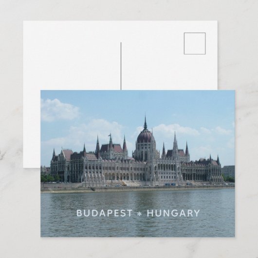 Budapester Postkarte 3 (Vorne/Hinten)