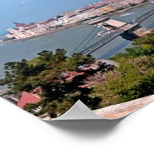 Budapester Reiseplakat, Vintag Poster (Ecke)