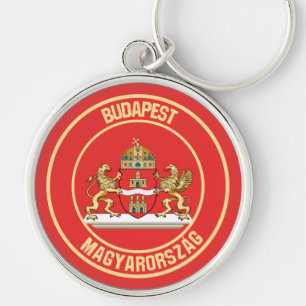 Budapester RundEmblem Schlüsselanhänger