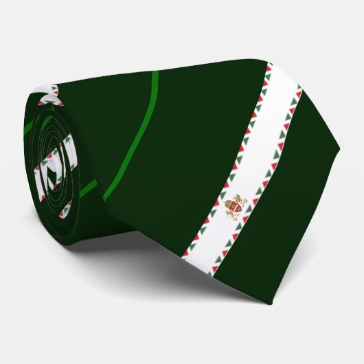 Budapester Streifen Krawatte (Gerollt)