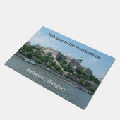 Budapester Türmchen Fußmatte (Schrägansicht)