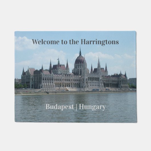 Budapester Türmchen Fußmatte (Vorderseite)