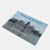 Budapester Türmchen Fußmatte (Schrägansicht)