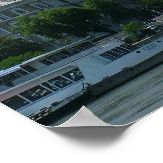 Budapester Zollplakat 2 Poster (Ecke)