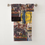 Budapests bester Brunch Badhandtuch Set<br><div class="desc">Original Malerei von Budapest von gut gewachsenen New York City Artist,  Gaye Elise Beda www.gayeelisebeda.st www.gayeelisebeda.com https://gayeelise-beda.pixels.com http://www.zazzle.com/gaye elise beda gifts http://issuu.com/lieslmarelli/docs/wia278-july-issuu/1？e=2826034/843692 https://fineartamerica.com/profiles/gayeelise-beda/shop mein Red Bubble Store of http://shopvida.com/search？q=gaye elise beda&x=-749&y=-111 gayeelise.redbubble.com</div>