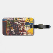 Budapests bester Brunch Gepäckanhänger (Rückseite horizontal)