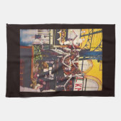 Budapests bester Brunch Geschirrtuch (Horizontal)