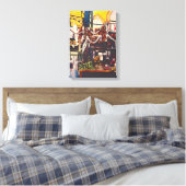 Budapests bester Brunch Leinwanddruck (Insitu (Schlafzimmer))