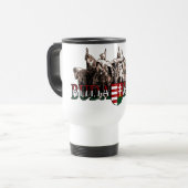 Budapests epische Krieger Reisebecher (Vorderseite Links)