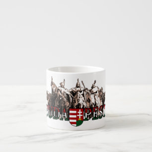 Budapests historische Krieger Espressotasse