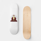 Budda Gautama Buddha Siddhartha Gautama Skateboard (Vorderseite)