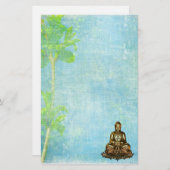Budda-Stationäre Briefpapier (Vorne/Hinten)