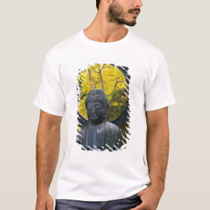 Budda-Statue in den japanischen Gärten Golden T-Shirt