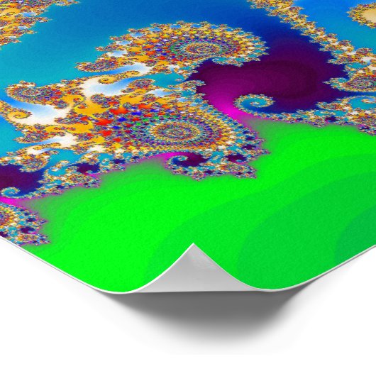 'Budda Sun' Poster (Ecke)