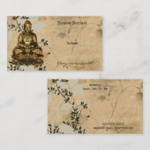Budda Visitenkarte (Vorne/Hinten)