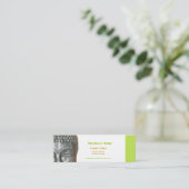 Buddaer Kopf, Gold, schwarze Visitenkarte (Stehend Vorderseite)