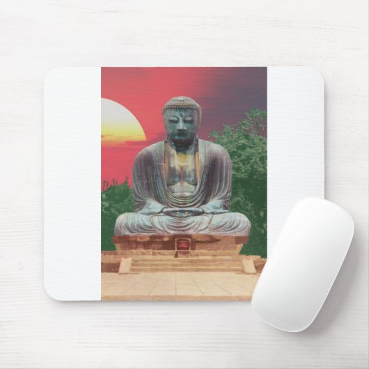 BUDDAH 46 .tif Mousepad (Mit Mouse)