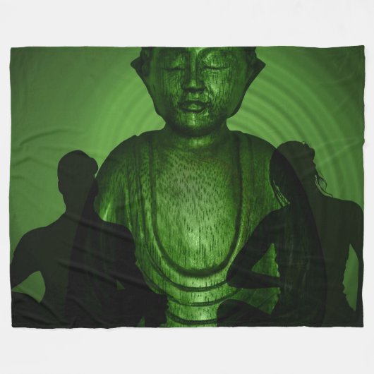 BUDDAH FLEECEDECKE (Vorderseite (Horizontal))
