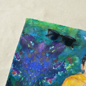 Buddah Garden Meditation Peace Maureen Girard Strandtuch (Beispiel)