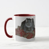Buddah Gray Grumpy Cat Tasse (Links)