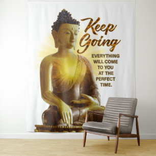 Buddah-Inspiration-Erleuchtung Wandteppich