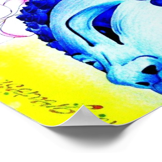 Buddah Poster (Ecke)