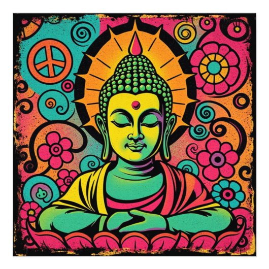 BUDDHA-10 FOTODRUCK (Vorne)