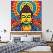BUDDHA-12 LEINWANDDRUCK (Insitu (Schlafzimmer))