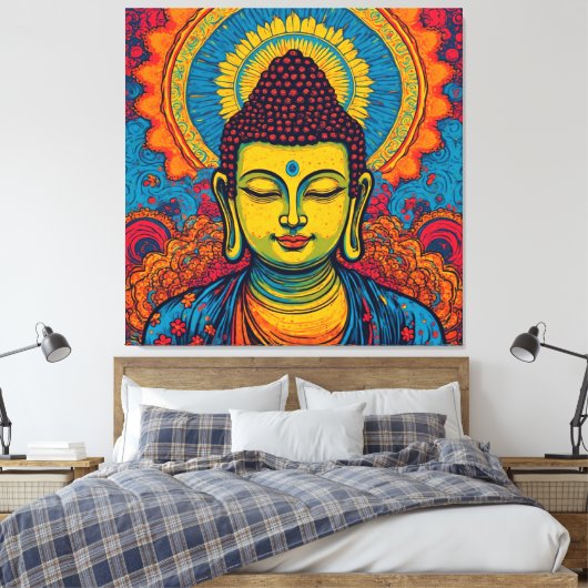 BUDDHA-12 LEINWANDDRUCK (Insitu (Schlafzimmer))