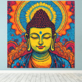 BUDDHA-12 LEINWANDDRUCK (Insitu (Holzboden))
