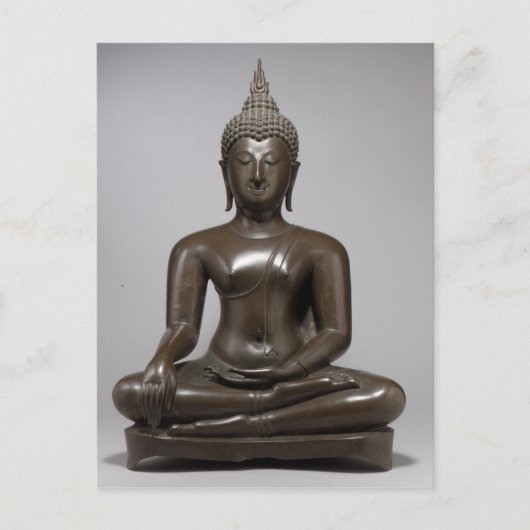 Buddha - 15. Jahrhundert Postkarte (Vorderseite)