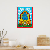BUDDHA 18x24 Poster (Küche)