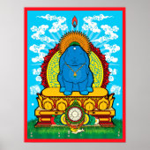 BUDDHA 18x24 Poster (Vorne)