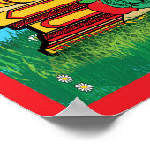 BUDDHA 18x24 Poster (Ecke)