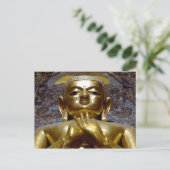 Buddha 2 postkarte (Stehend Vorderseite)