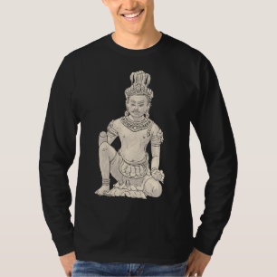 Buddha 4 Buddha Statue Buddha Mauer Buddha Malerei T-Shirt
