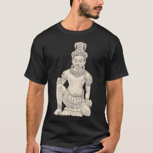 Buddha 4 Buddha Statue Buddha Mauer Buddha Malerei T-Shirt
