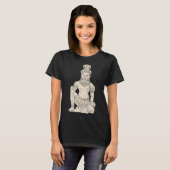 Buddha 4 Buddha Statue Buddha Mauer Buddha Malerei T-Shirt (Vorne ganz)